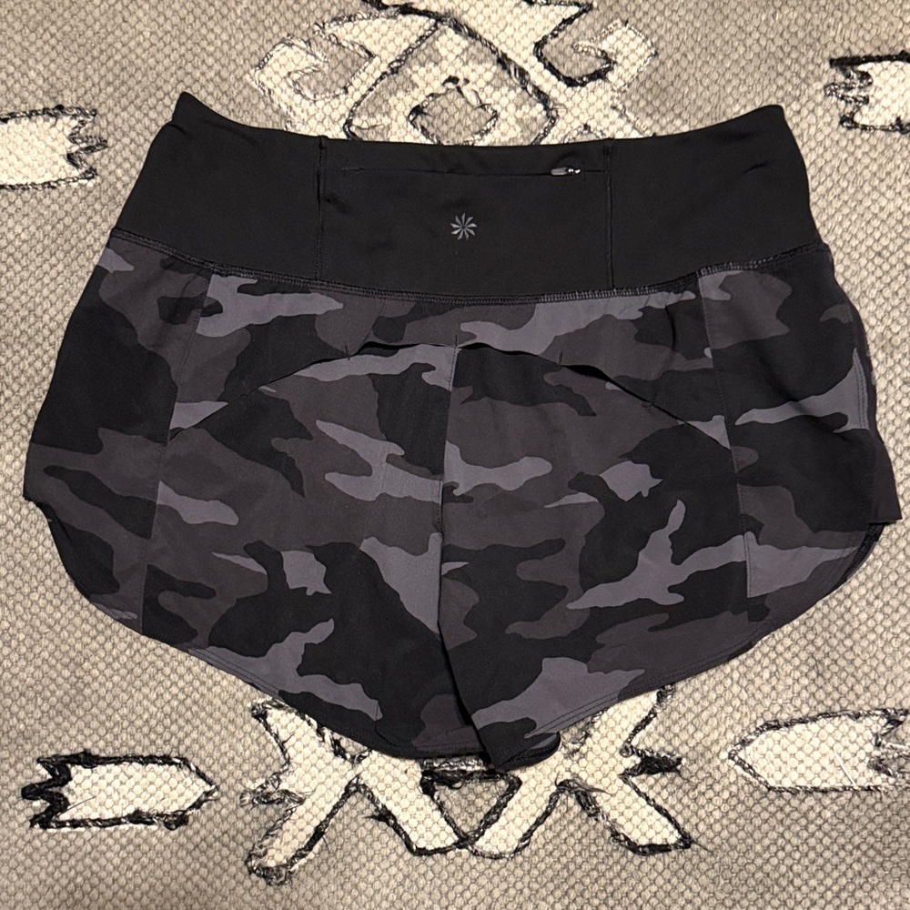 High-waisted Athleta running shorts size Small